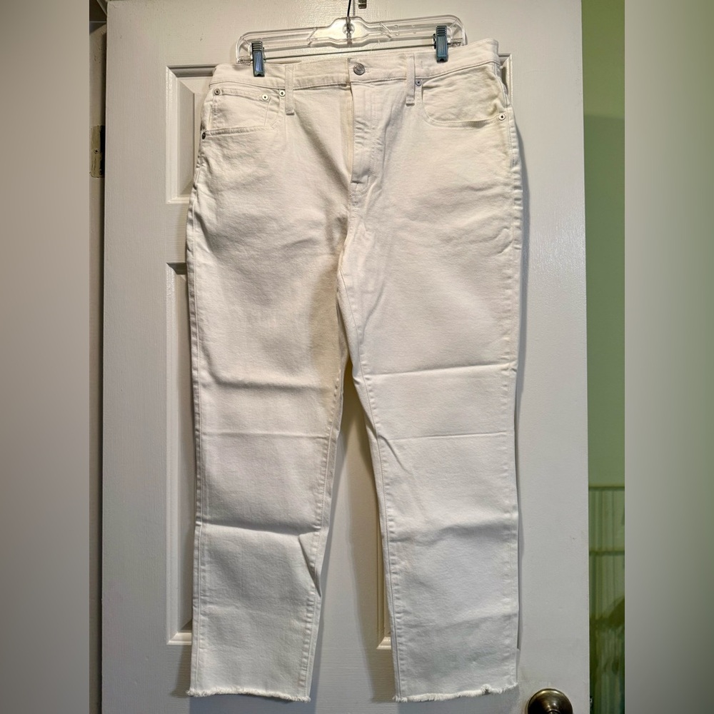 NWT Madewell High Rise Slim Crop Boyjean